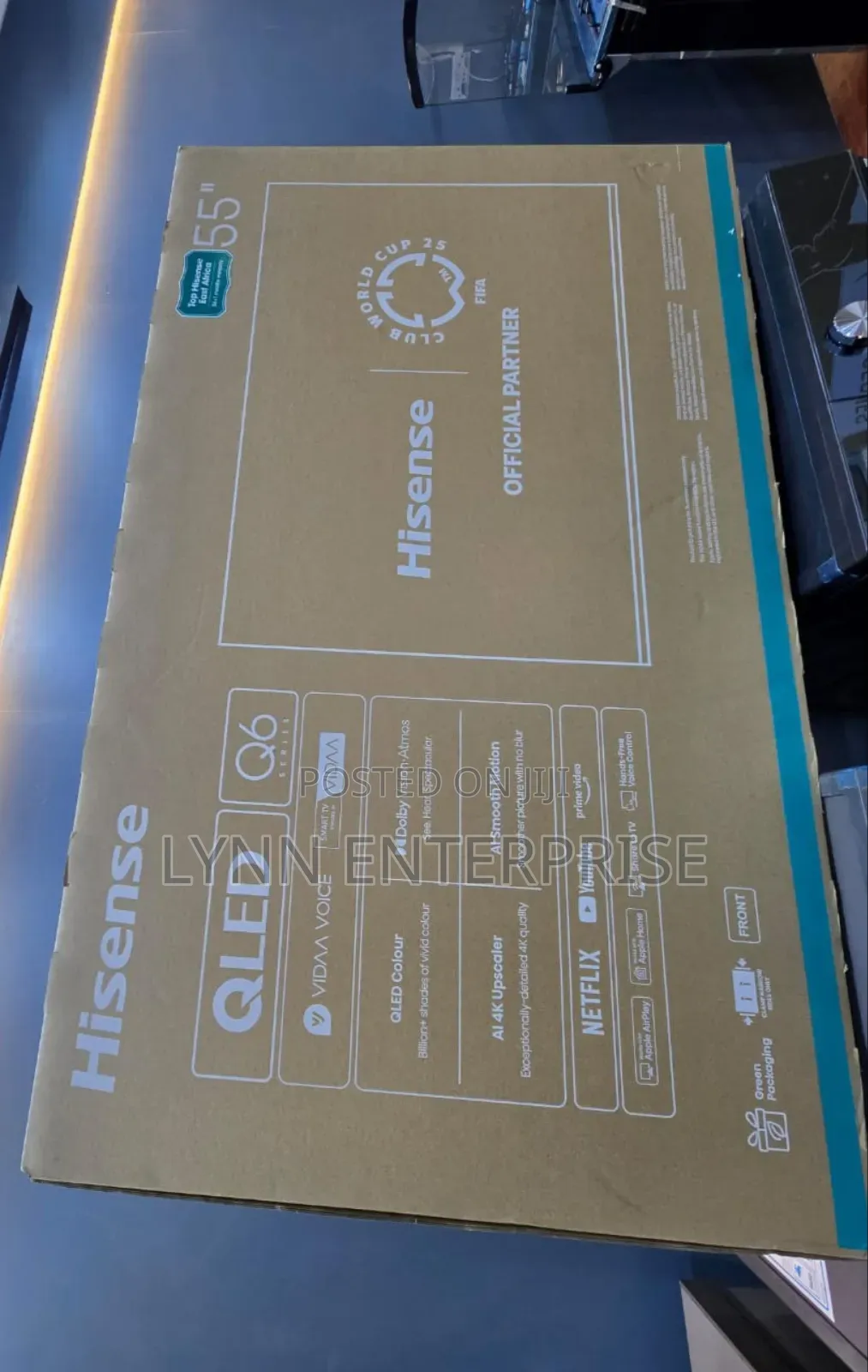 Hisense 55inches Tv Qled Smart Tv