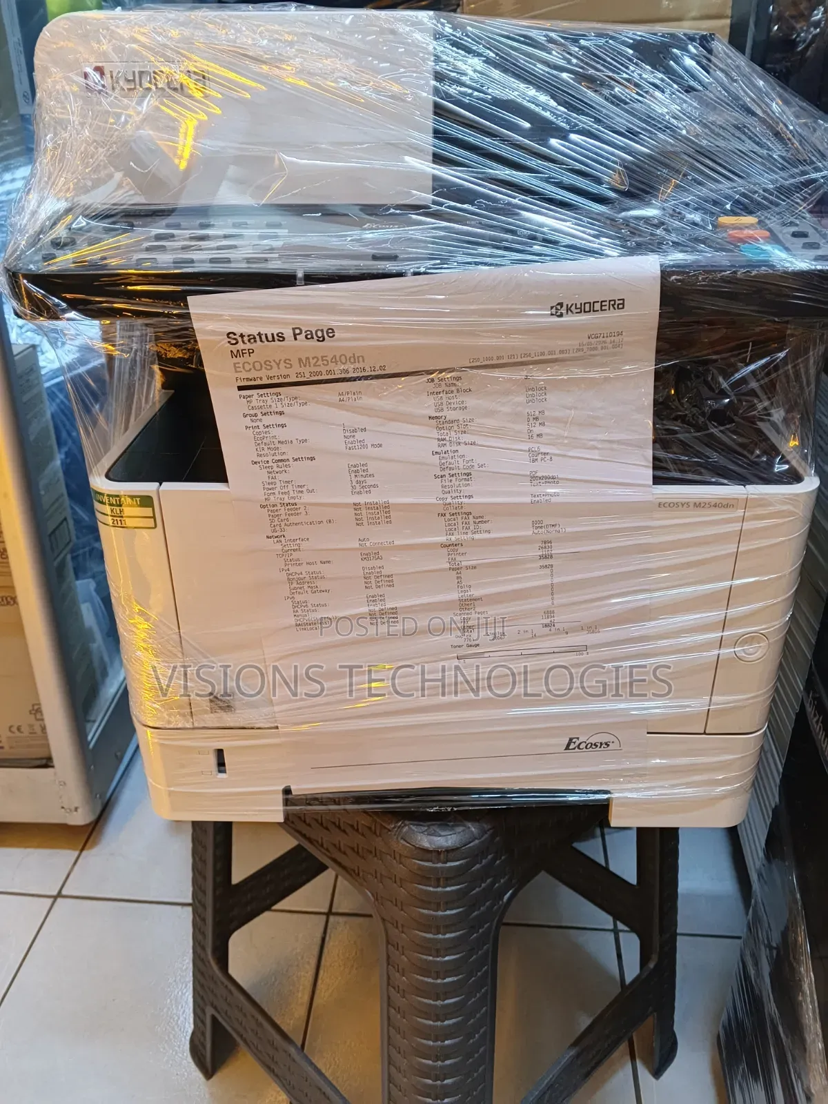 High Speed A4 Kyocera Printer (Ecosys M2540dn) 3-in-1