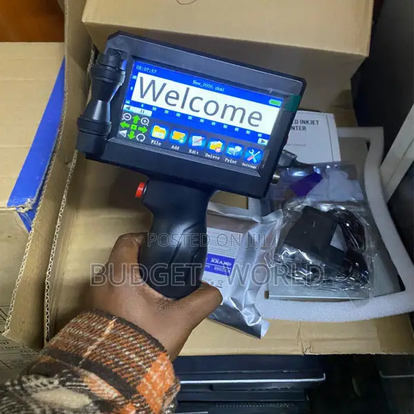 Handheld Portable Numbering Machine – Smart Inkjet Coding Printer