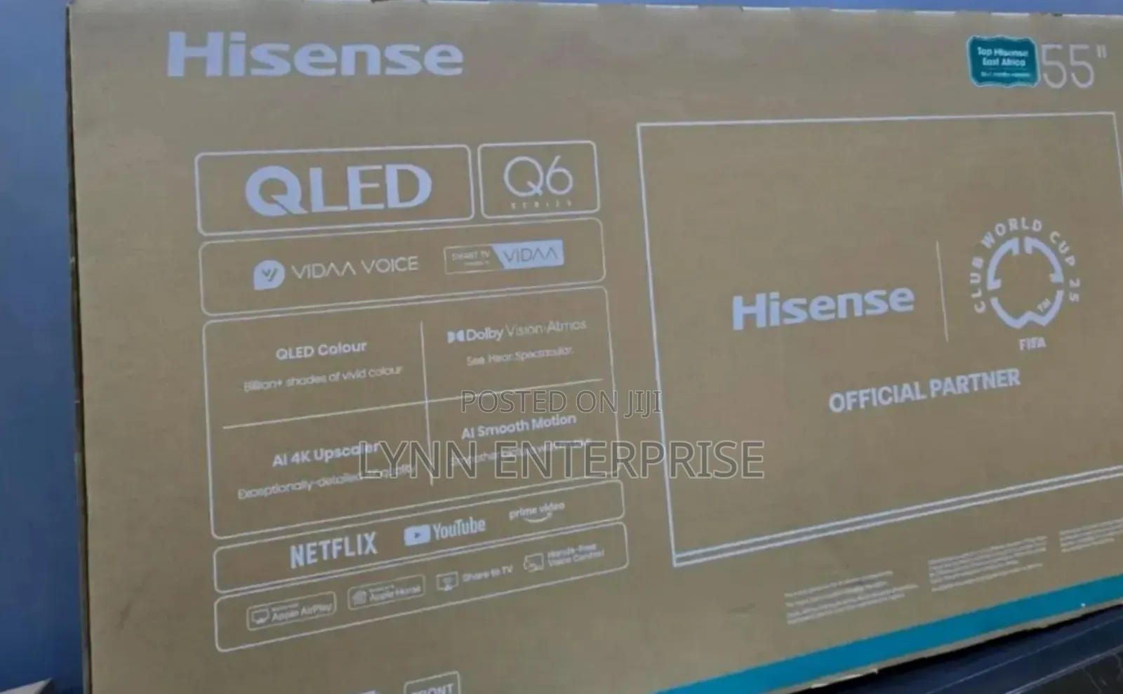 Hisense 55inches Tv Qled Smart Tv