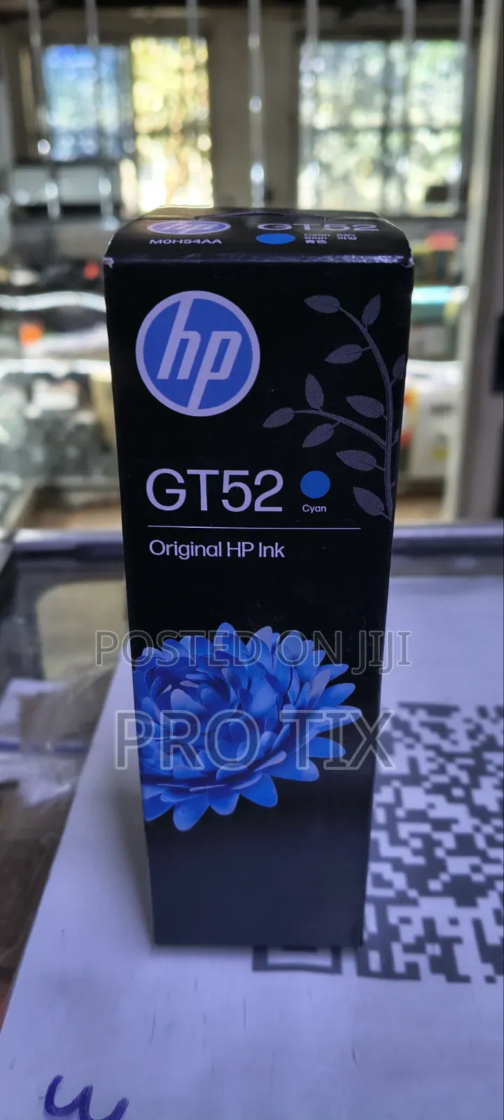 Hp Gt52 Cyan Original Ink Bottle
