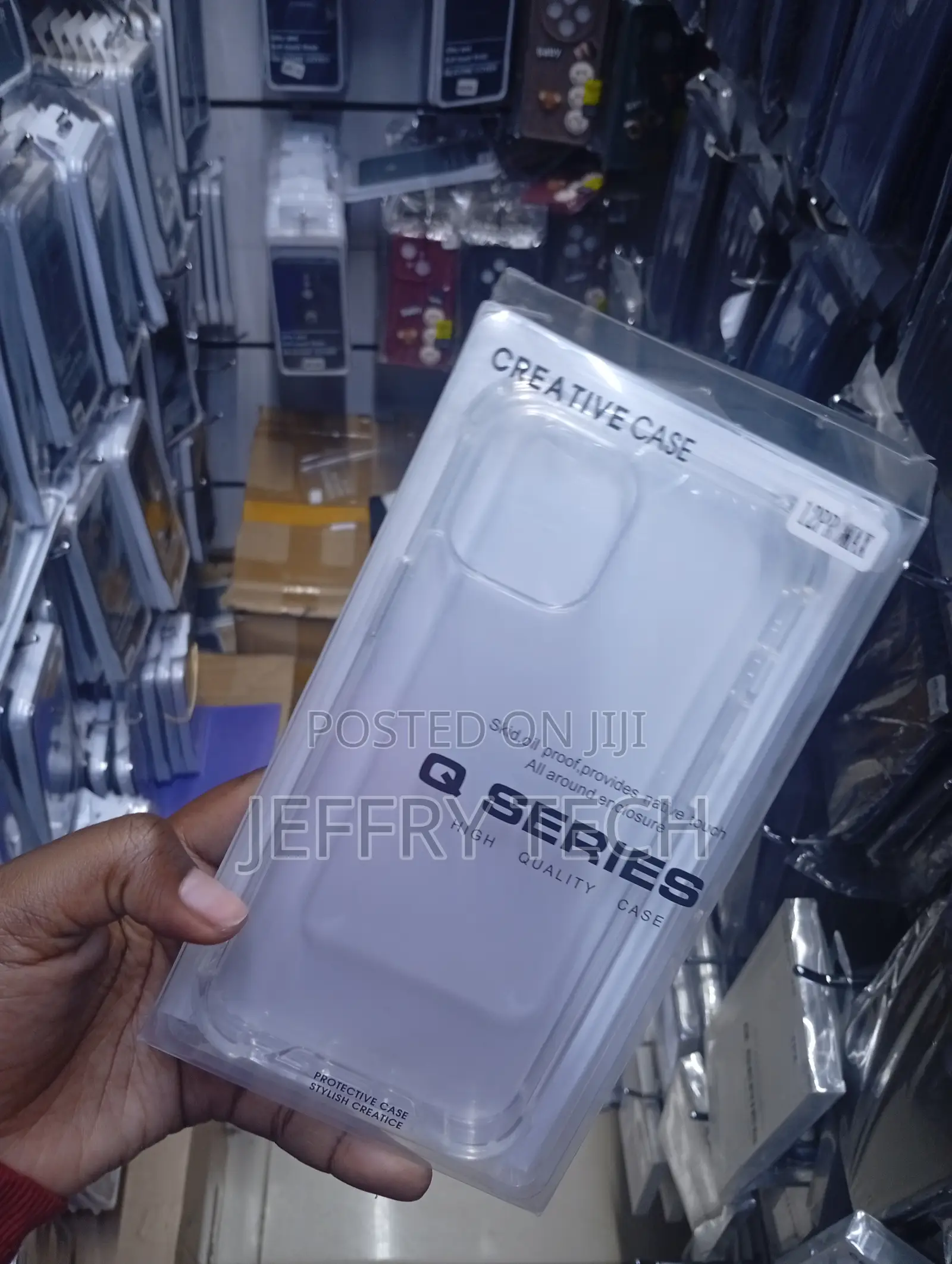 iPhone 12 Pro Max "Skid, Oil Proof Native Touch Cover