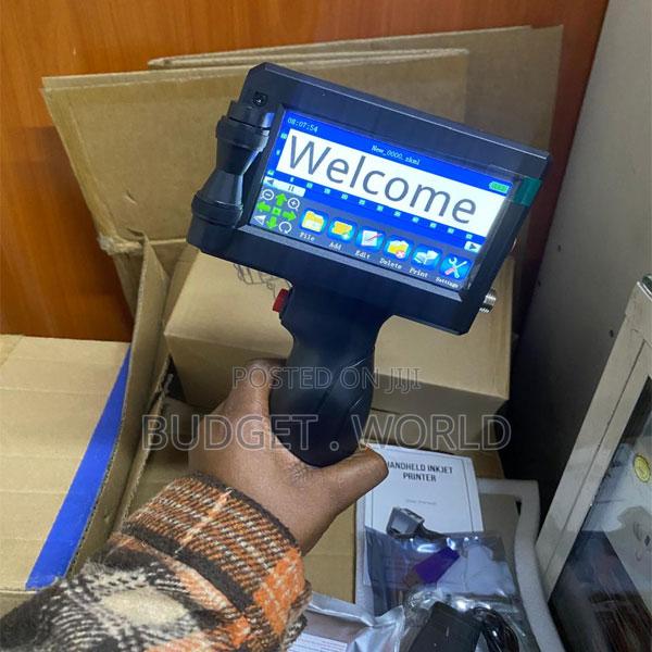 Portable Industrial Handheld Inkjet Printer – Date Barcode Coding Ma