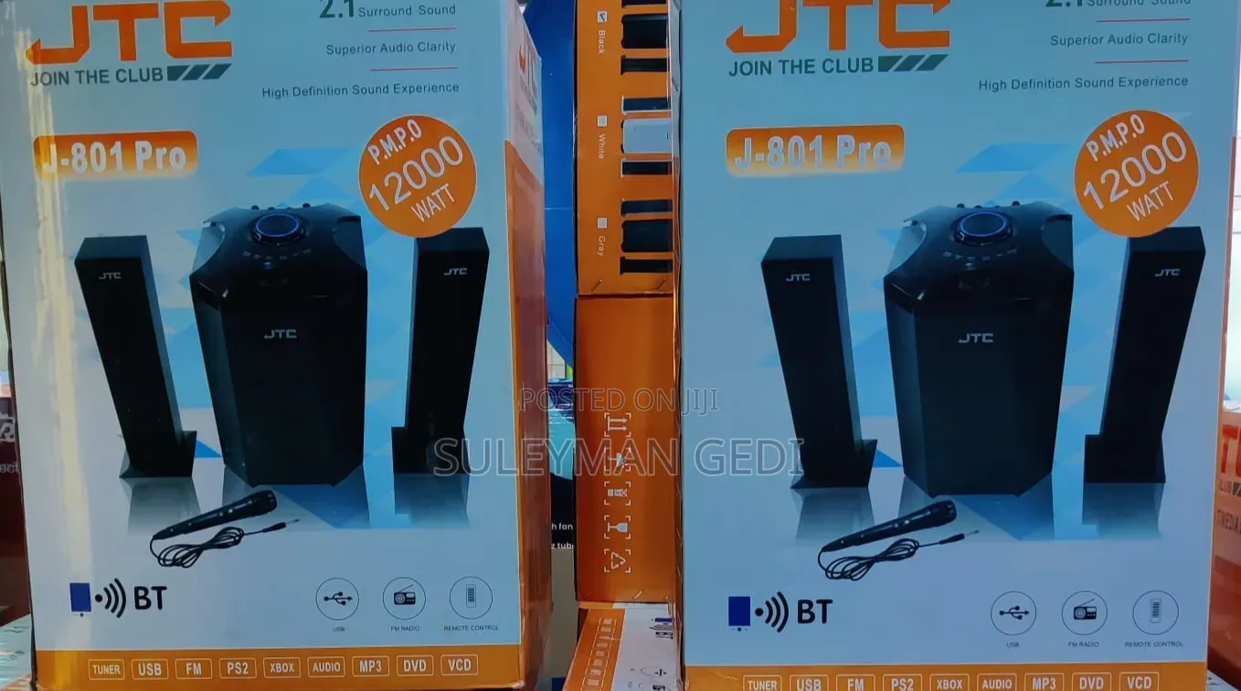 JTC 2.1 Channels Bluetooth Usb Fm Radio