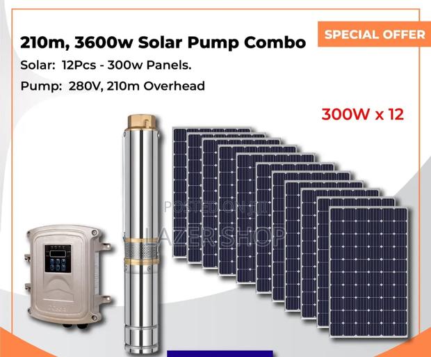 210m,3600w Solar Pump Combo - thumbnail 2
