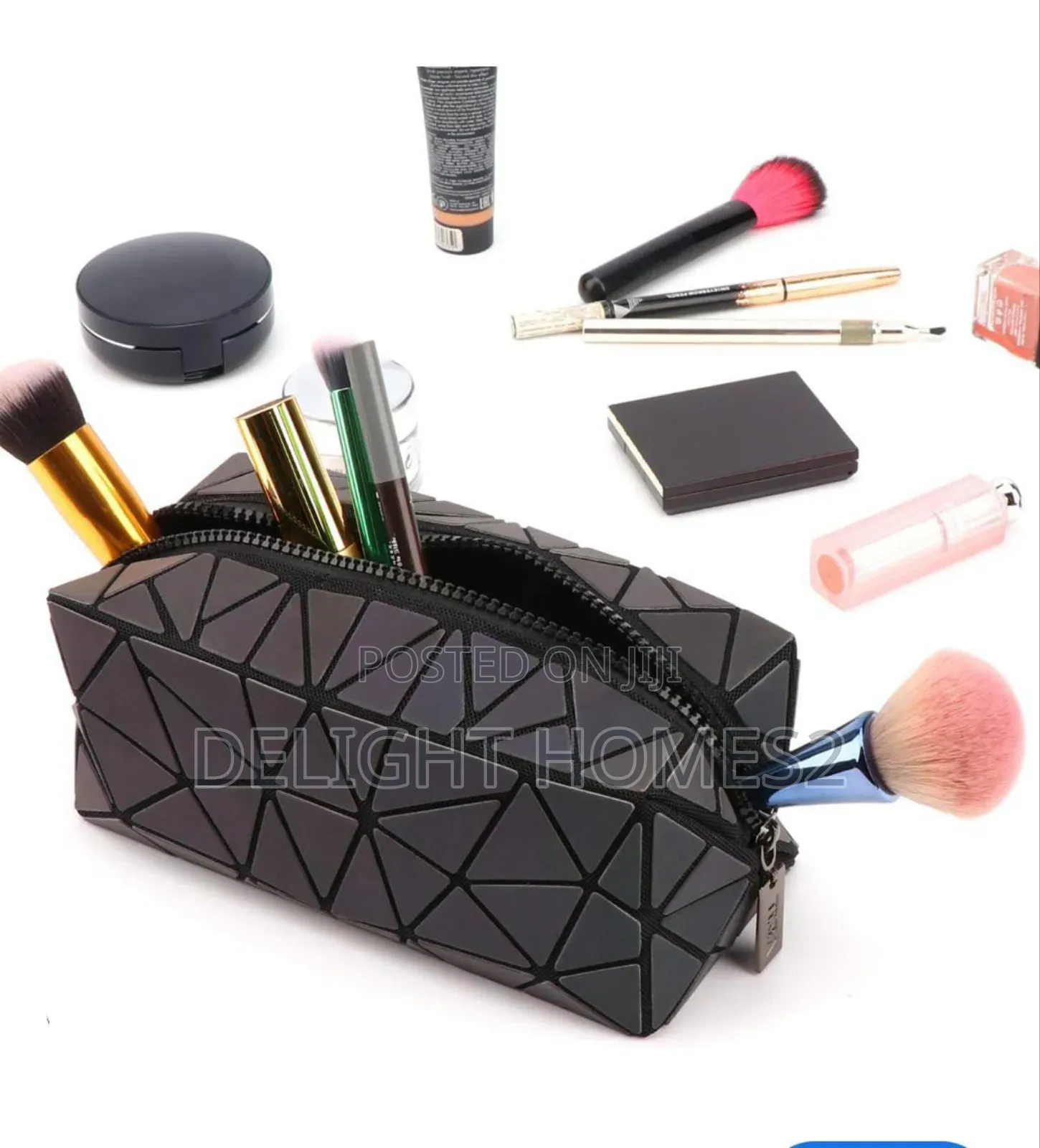 Diamond Makeup Pouch_esj