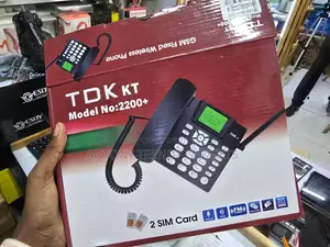 TDK Kt 2200+ Fixed Wireless Landline Dual Sim Phone