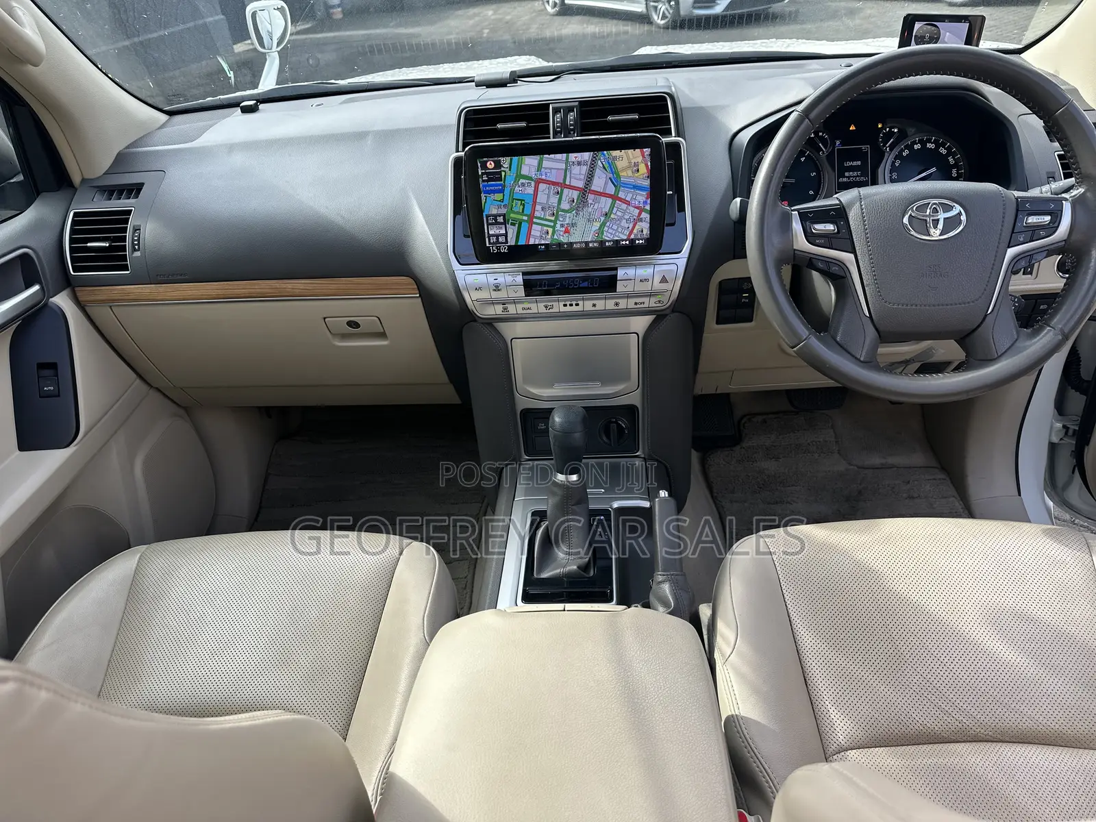 Toyota Land Cruiser Prado 2.8 2019 White
