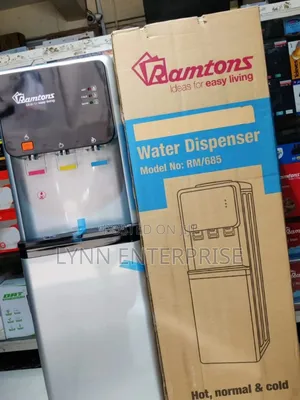 *Ramtons Dispenser 3taps Hot, Cold and Normal ,Compressor Cooling