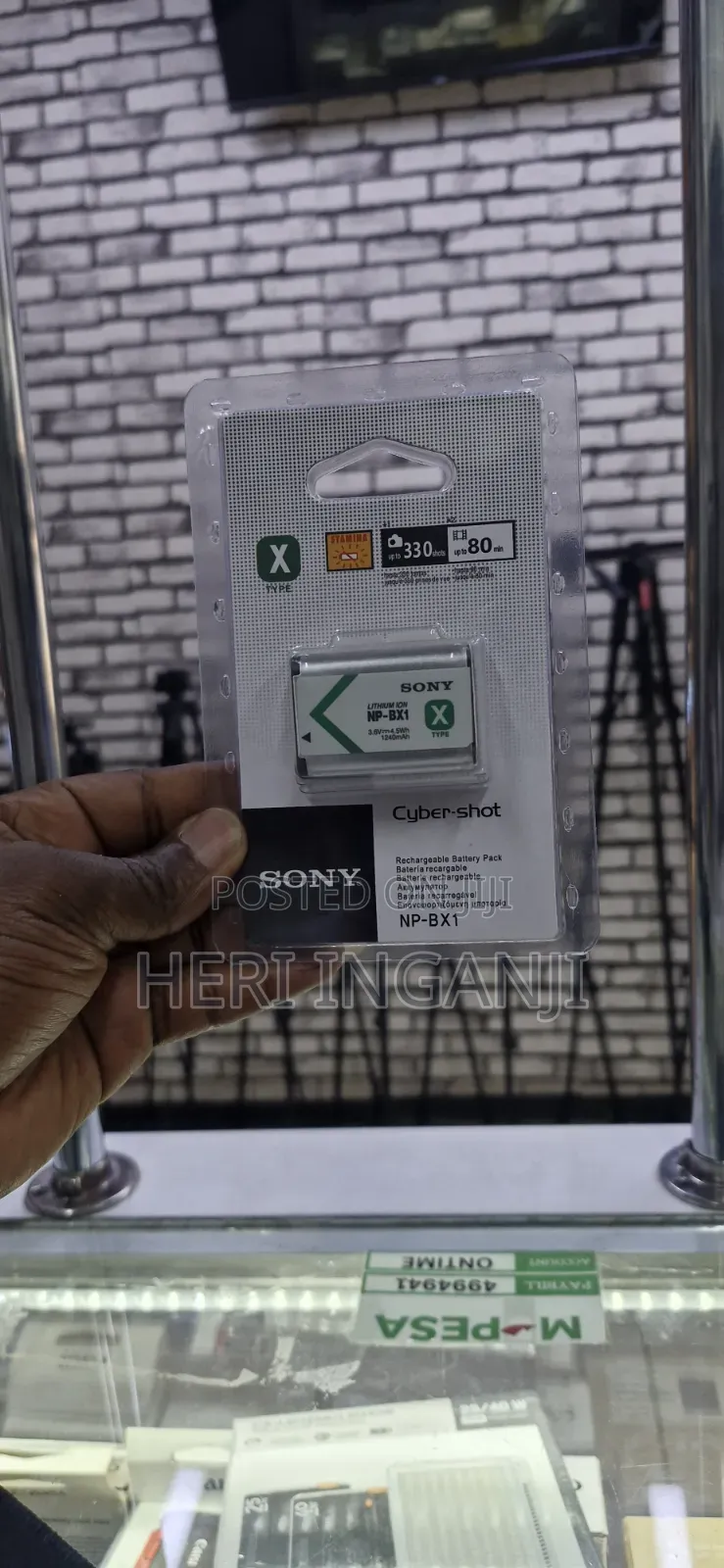 Sony Bx1 Battery for Cybershot Camera