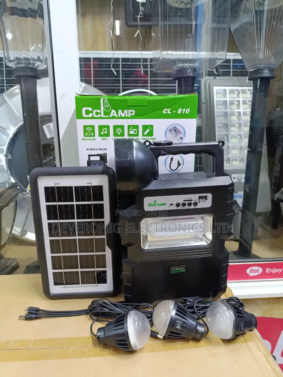 *Cclamp Cl-810 Solar Lighting System