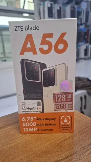 New ZTE Blade A56 128 GB Black