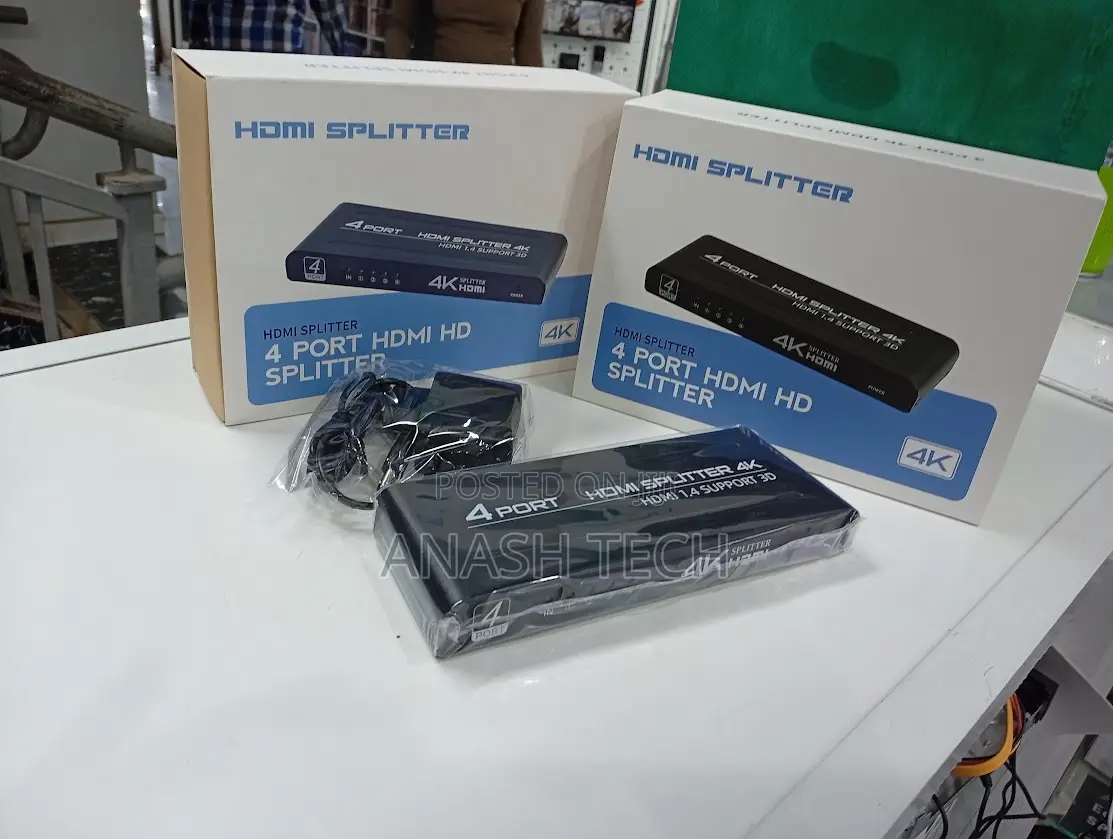 Hdmi Splitter 3d 4 Port 1x4