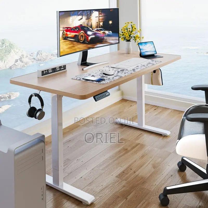 Office Desk : Office 2metres Electric Standing Adjustable Height Desk