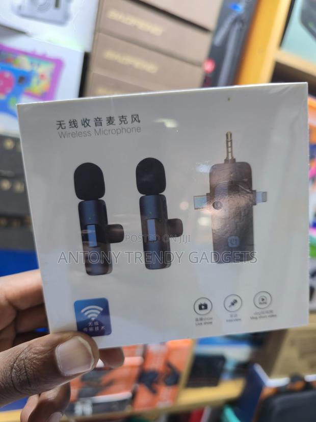  3-in-1 Wireless Lavalier Mic Noise Reduction System
