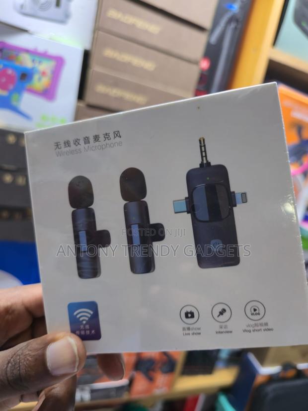  3-in-1 Wireless Lavalier Mic Noise Reduction System - thumbnail 2