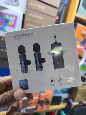  Clip-on Wireless Microphone Plug Play Recording Kit