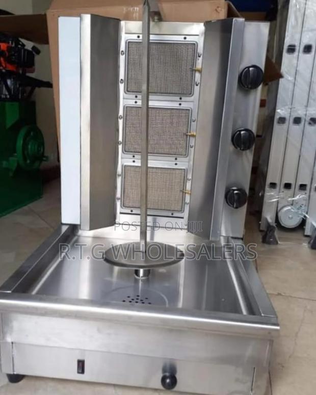 Commercial 3 Burner Gas Shawarma Machine