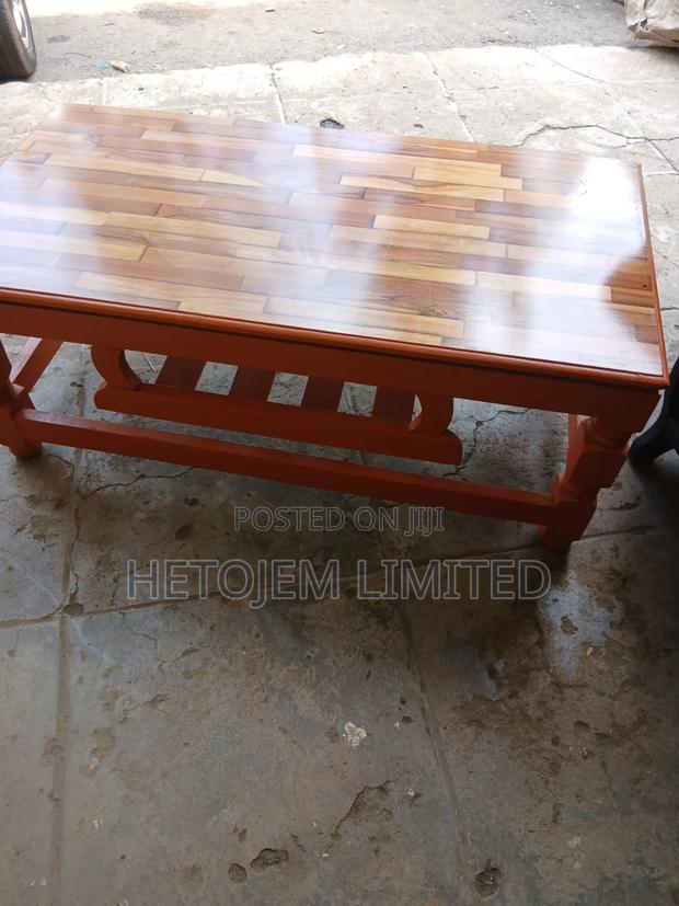 Upgrade Your Space With Our Elegant 24x48 Wooden Coffee Table