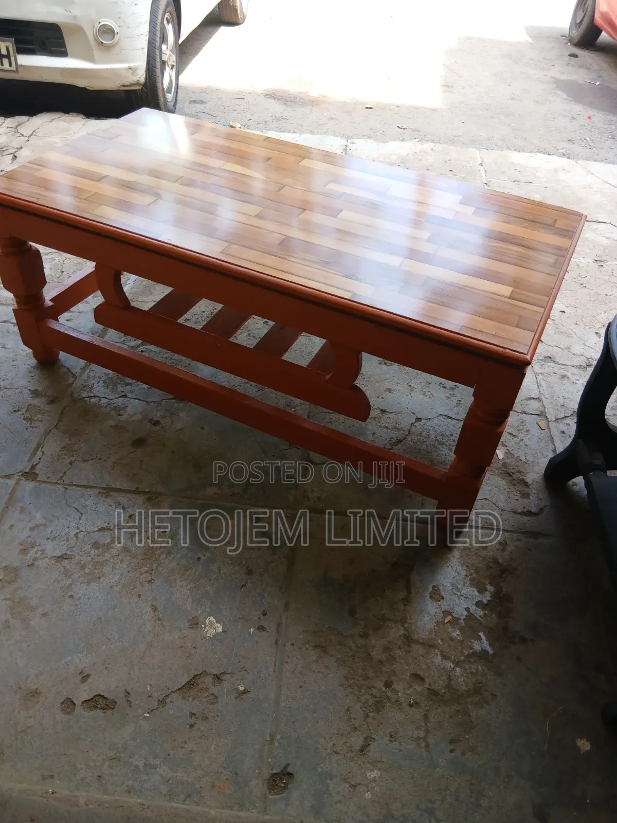 Upgrade Your Space With Our Elegant 24x48 Wooden Coffee Table
