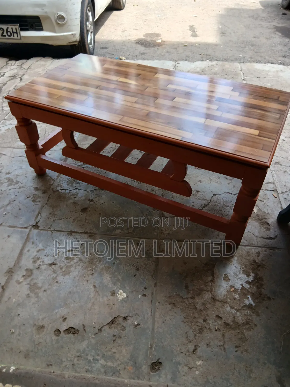Upgrade Your Space With Our Elegant 24x48 Wooden Coffee Table