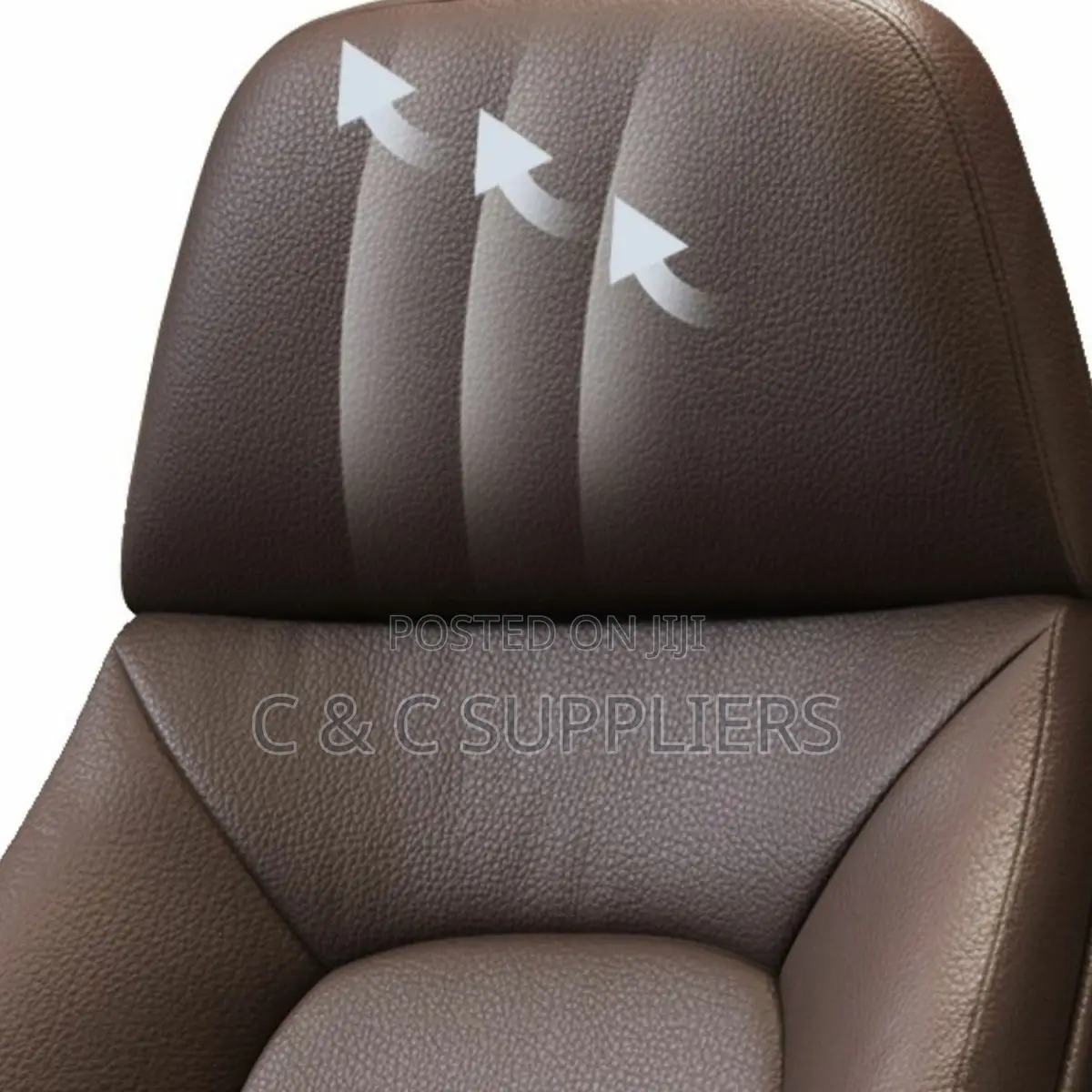 Elegant Silver Executive Chair With Lumbar Support Casters Included