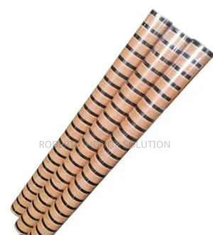 Self-Adhesive Wood Grain Striped Vinyl Wallpaper.