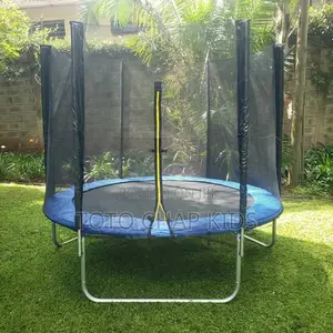 6ft Trampoline for Kids With Safety Net