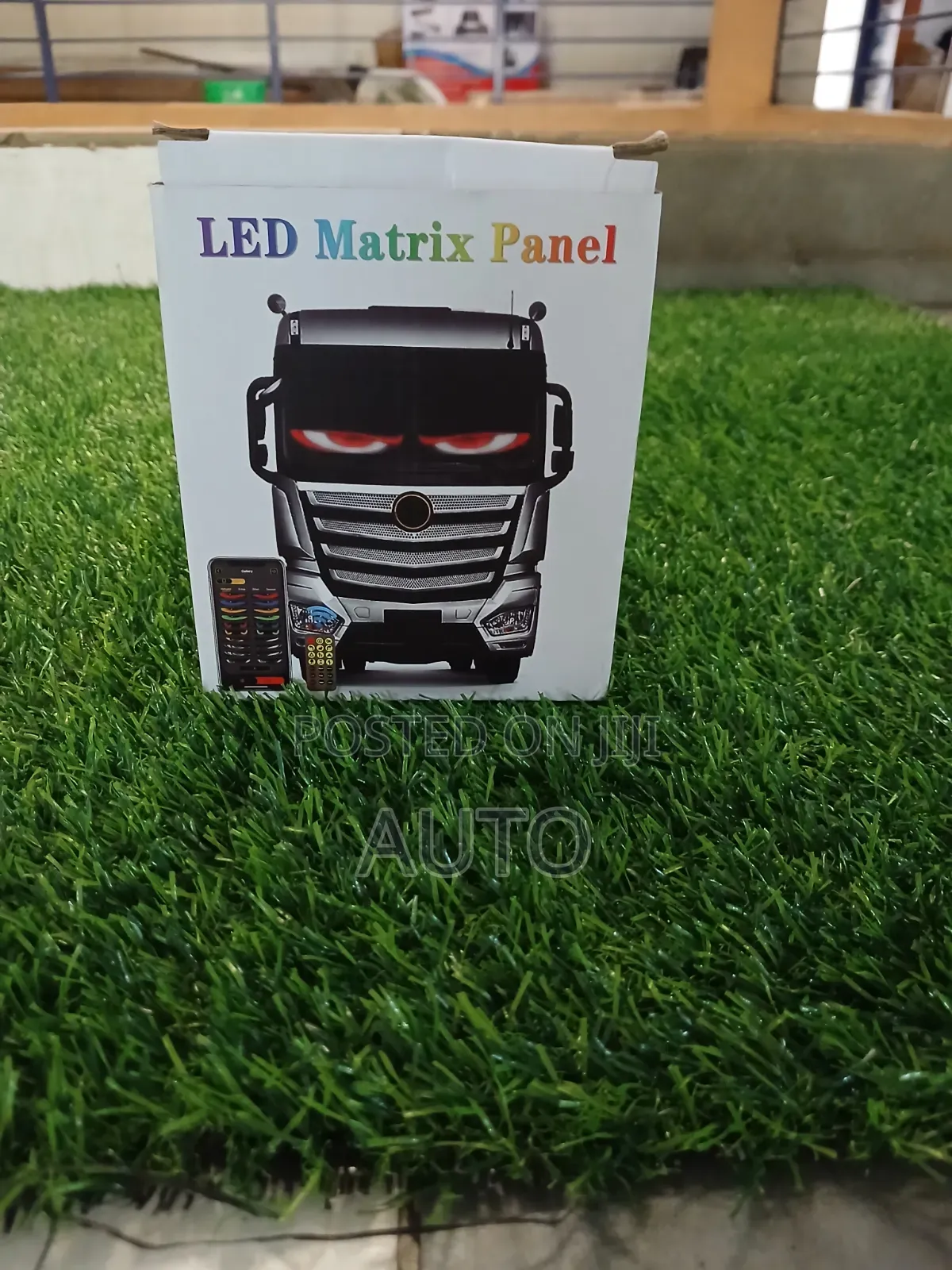 Universal Car Led Demon Eyes RGB Matrix Headlight Panel Lights