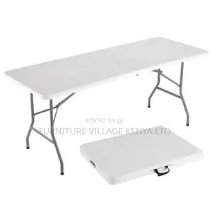 1.8m Folding White Outdoor Portable Plastic Table