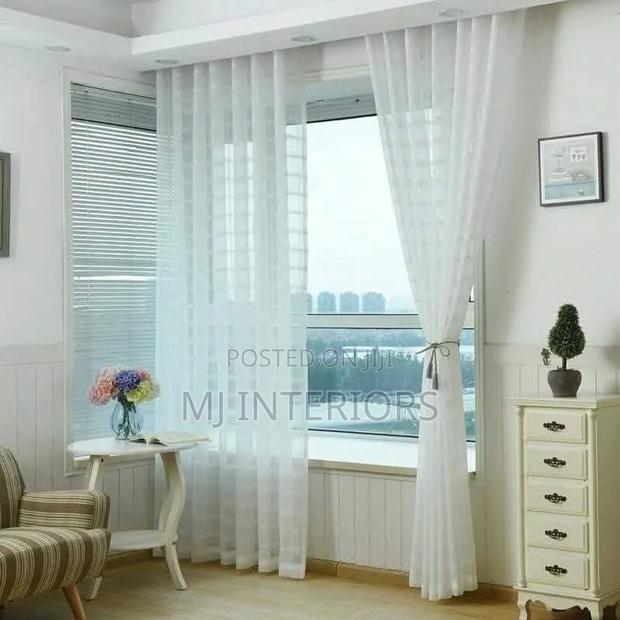 Stylish Transparent Curtain Sheers - main view
