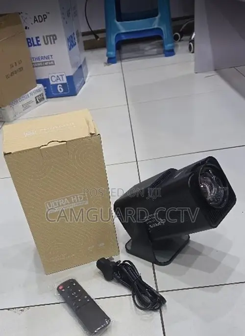 Hy320 Portable Home Theater Projector With Wireless Screen Mirroring