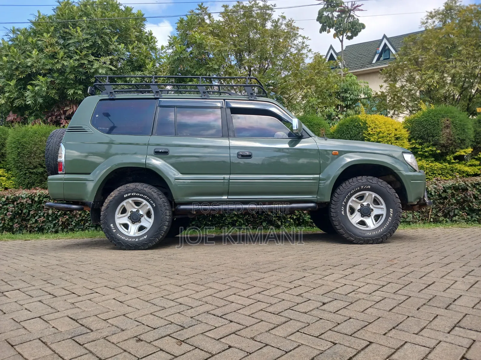 Toyota Land Cruiser Prado 1998 Green