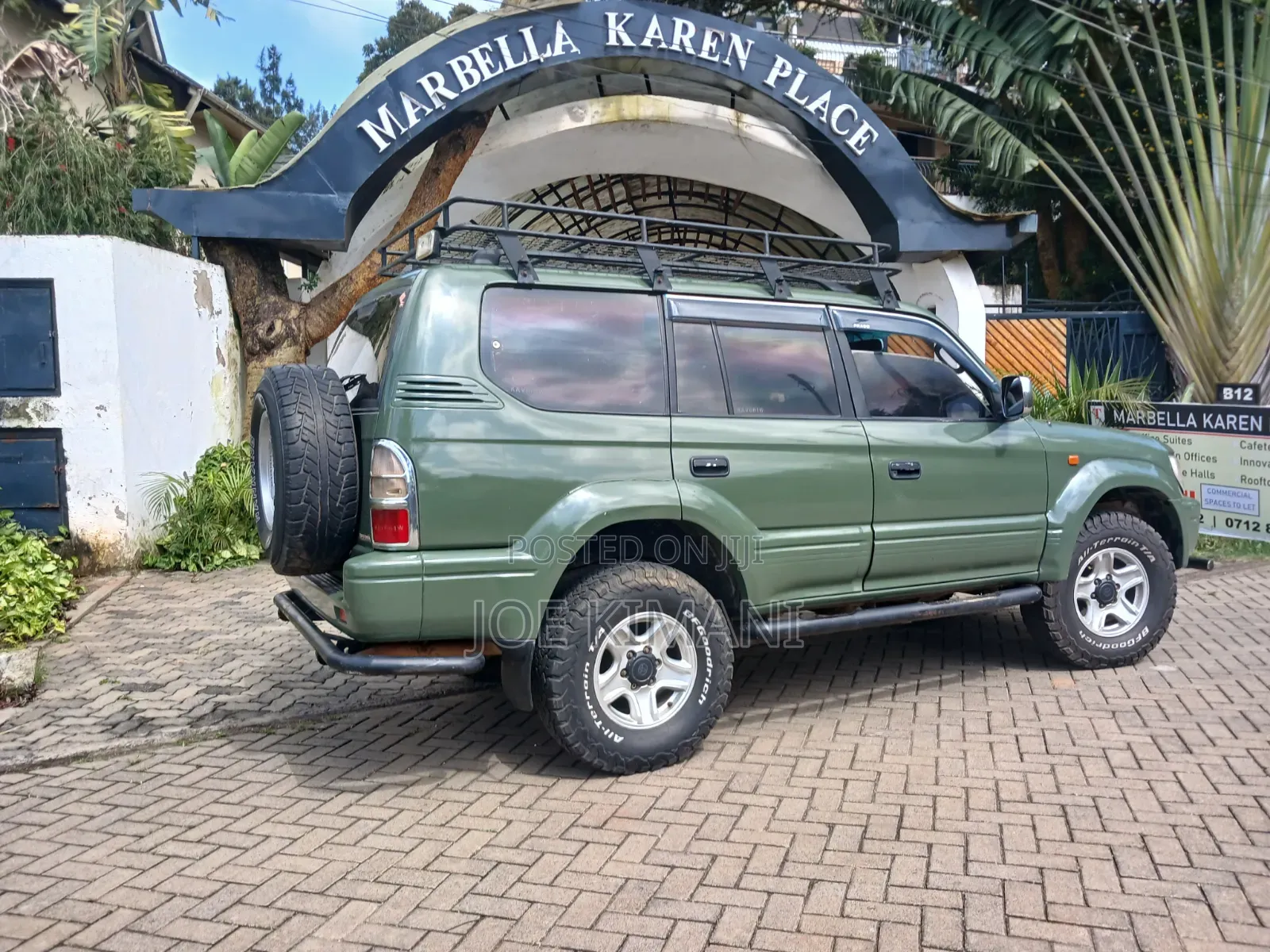 Toyota Land Cruiser Prado 1998 Green