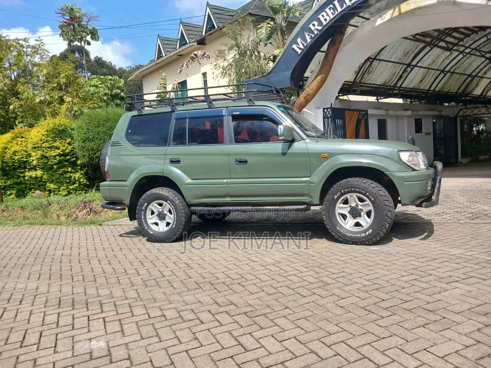 Toyota Land Cruiser Prado 1998 Green