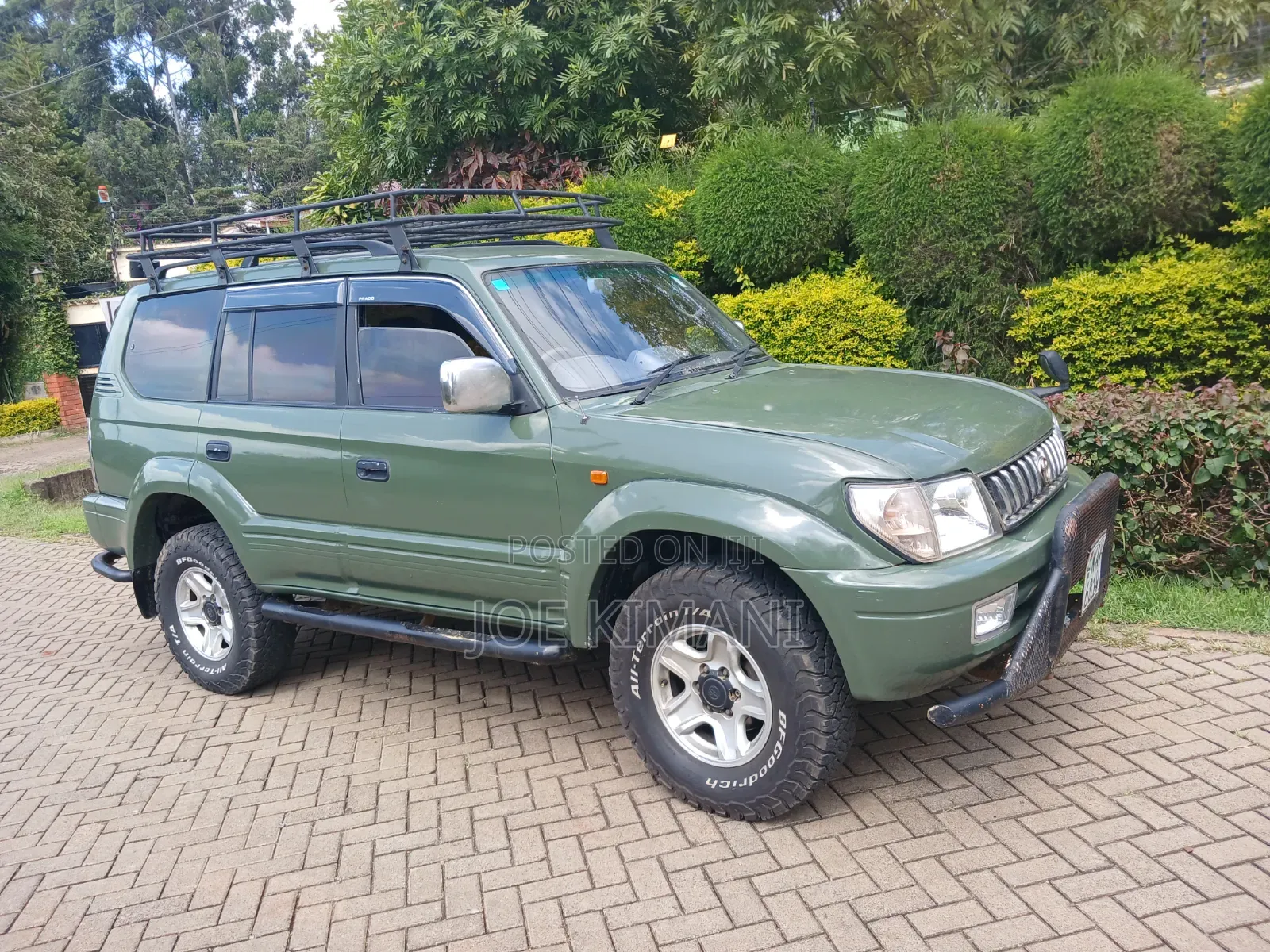 Toyota Land Cruiser Prado 1998 Green
