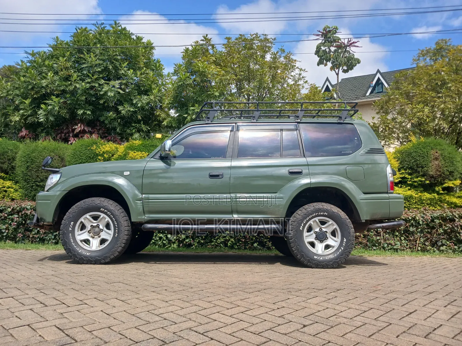 Toyota Land Cruiser Prado 1998 Green