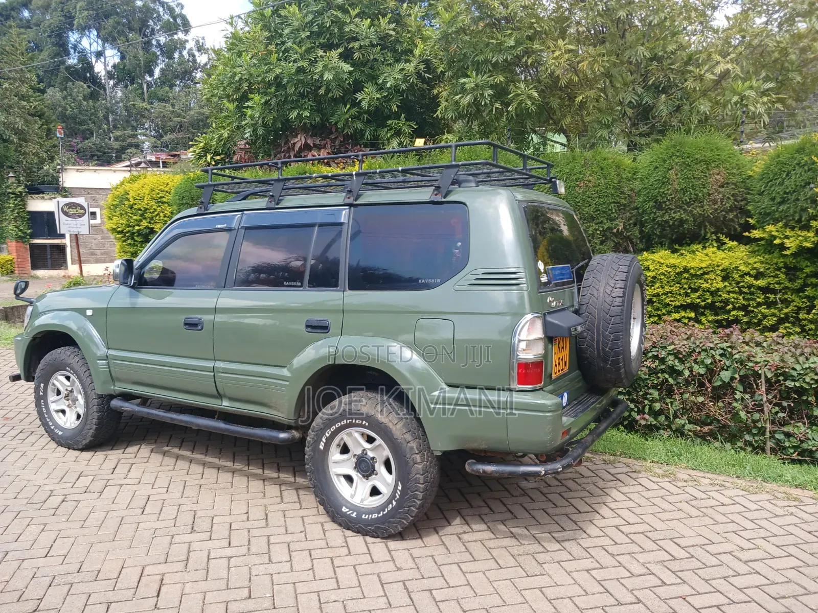 Toyota Land Cruiser Prado 1998 Green