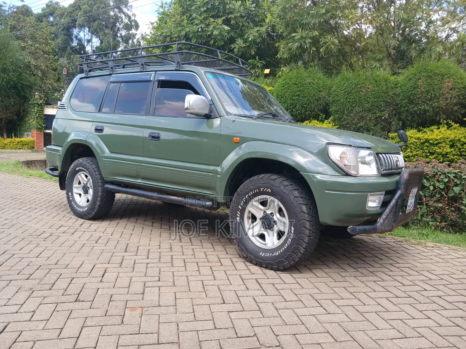 Toyota Land Cruiser Prado 1998 Green