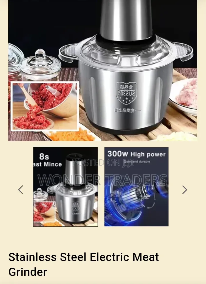 Electric Meat Chopper 2l