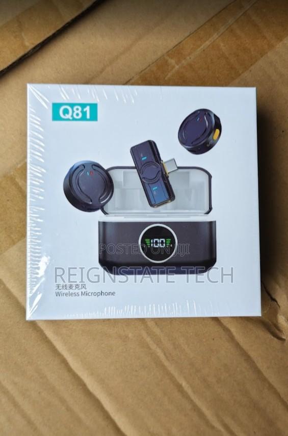 Q81 Wireless Microphone 3 in 1 for iPhone Type C