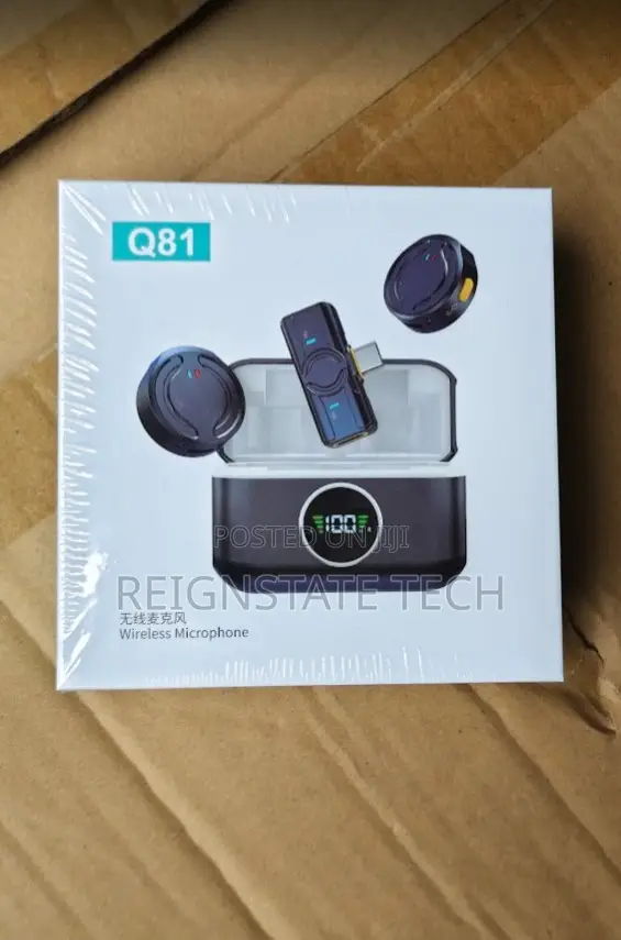Q81 Wireless Microphone 3 in 1 for iPhone Type C