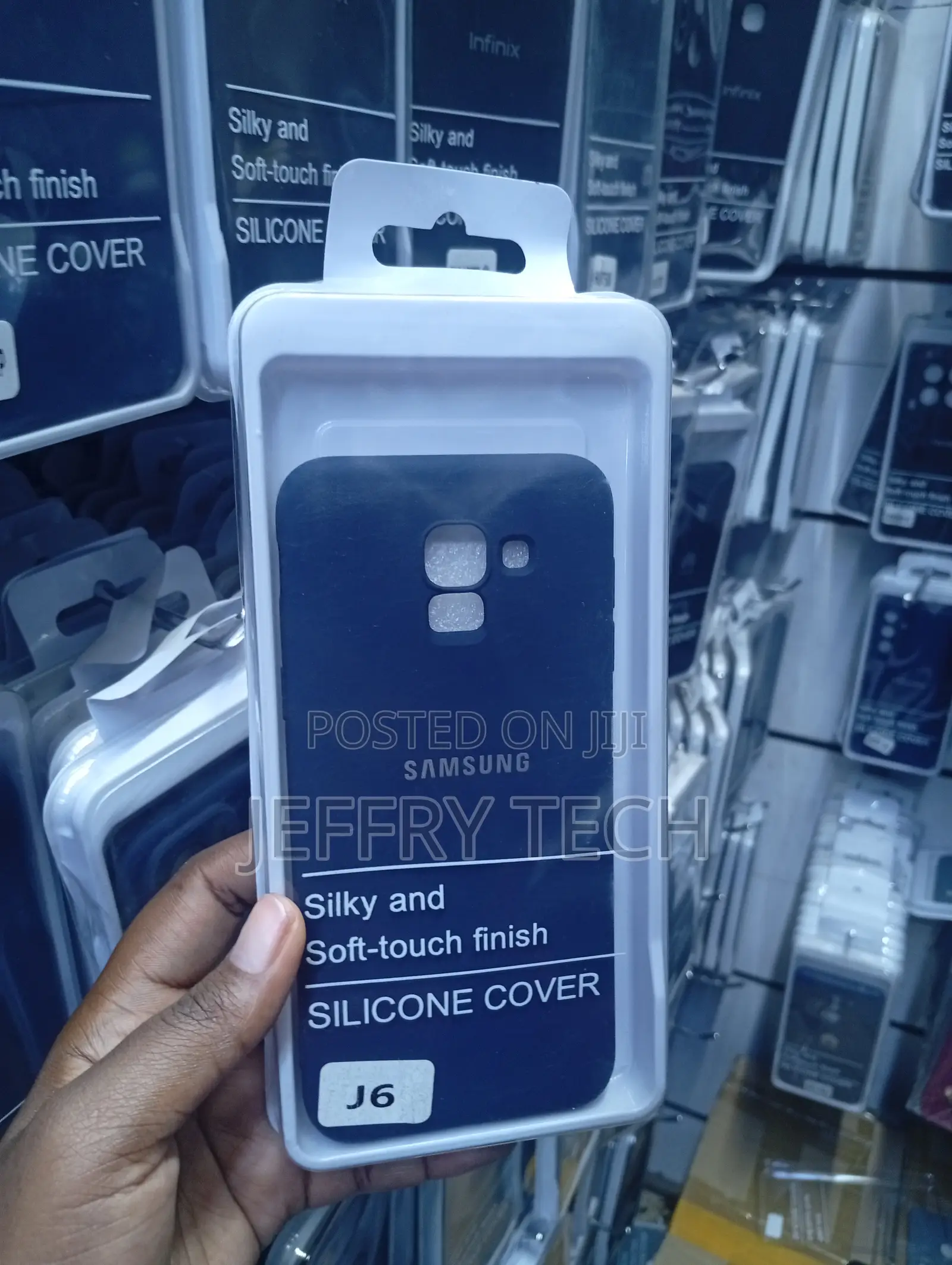 Samsung Galaxy J6 Black Soft Cover