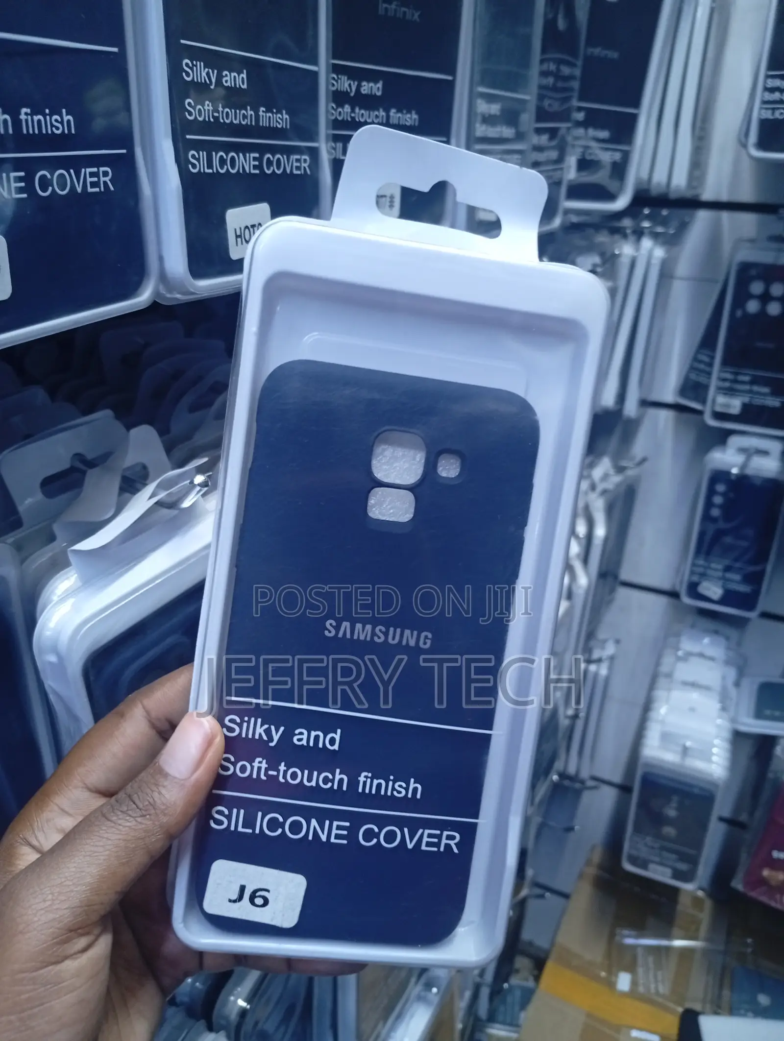 Samsung Galaxy J6 Black Soft Cover