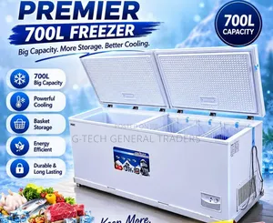 Premier Jumbo Size Improved Quality 700l Energy Saver Chest Freezer