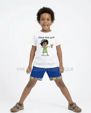 Kids Shorts and T-Shirt Sets – Blue, Boys, Girls