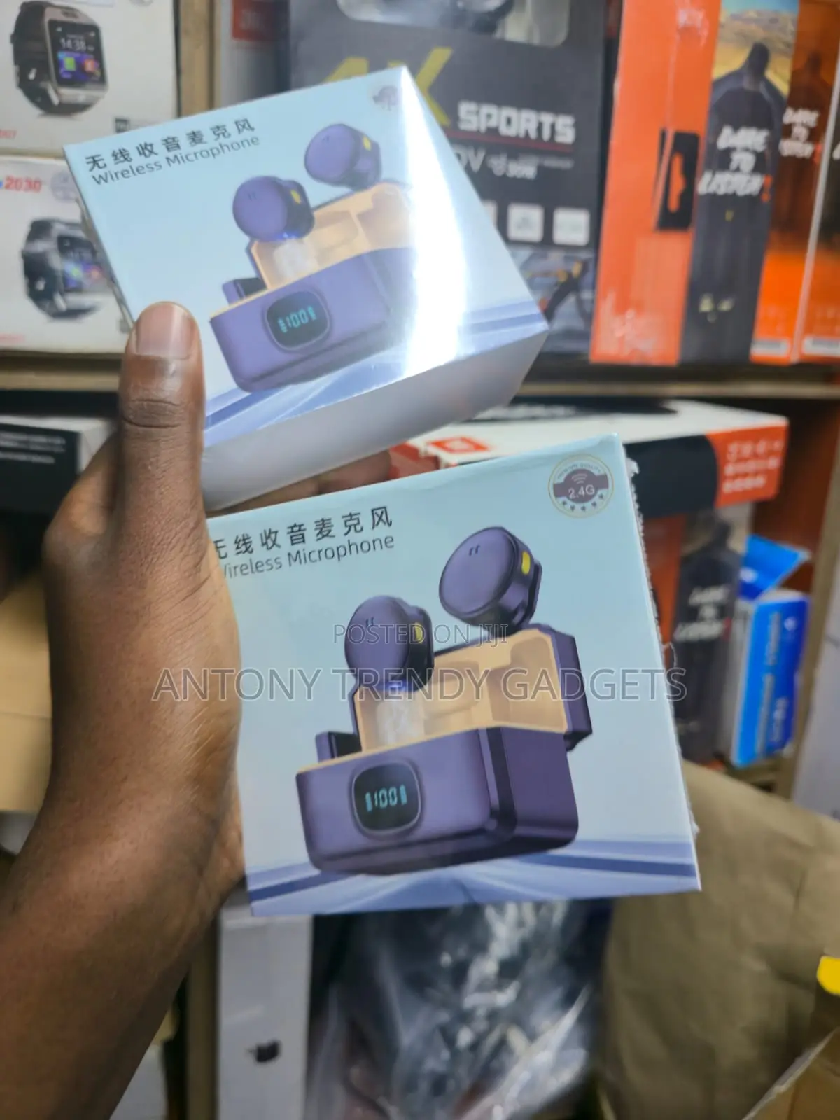 Q8 Dual Wireless Microphone Type-C Lightning Compatible