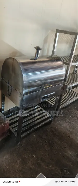 Eco Friendly Pure Stainless Closed Grill/Choma Barbecue