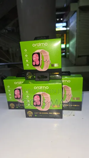 Oraimo Watch S Lite Smartwatch - 2.01\Hd Screen - Sand Pink.