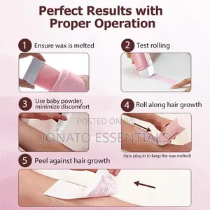 Roll on Waxing Kit Professional Hair Removal Wax Warmer Heater